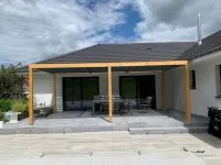 Article thumbnail: La terrasse de Gérard enfin à l'abri du soleil - Etriers invisibles