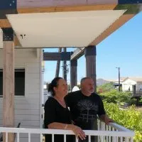 Article thumbnail: Le chalet de GRUISSAN rénové - poteaux 12x12 et connecteurs de pergola