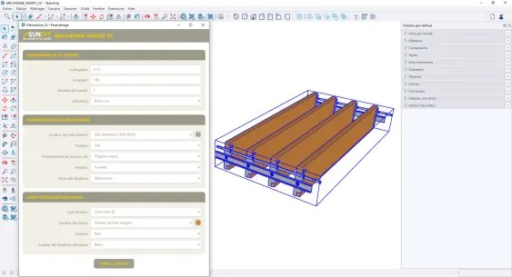 Paramétrage du composant