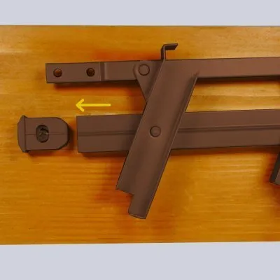 Diagram of the stopper assembly