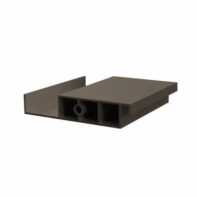 Aluminum slat sample (Anthracite grey)