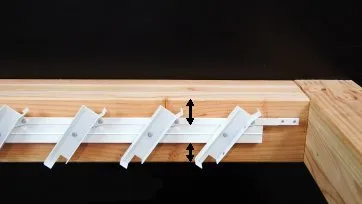 Mécanisme en position intermédiaire