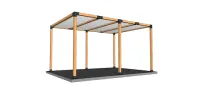 Article thumbnail: Devis en ligne structure 90mm pergola bioclimatique
