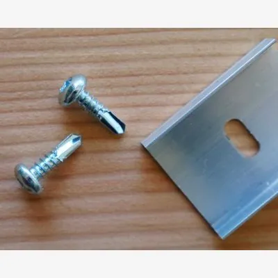 Self-drilling screws with cylindrical domed head TCB 4.8X16 TORX T25 for fixing the clips of SUNDIY mechanisms