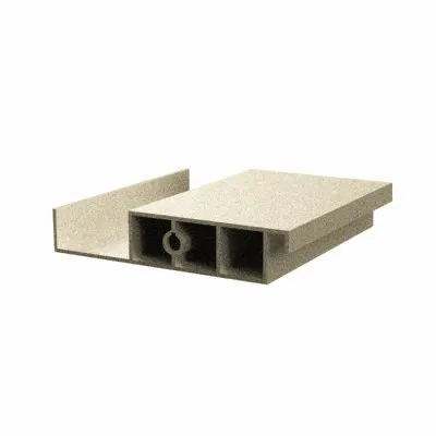 Aluminum slat sample (Anthracite grey)