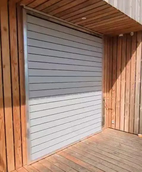 Panneau coulissant à lames orientables tout en ALUMINIUM