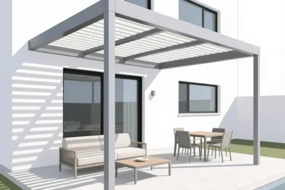 Pergola bioclimatique
