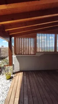 Article thumbnail: Brise Soleil Orientable (BSO) vertical et tout en BOIS