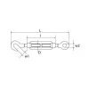 Sabots à ailes extérieures, gamme SBE ECONOMIQUE (épaisseur 1,5mm, profondeur 55mm) - Réf. SBE51/90
