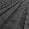 XL aluminum slat 27 mm, length 2.35 m, RAL 9005 textured MATT BLACK
