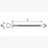 Sabots à ailes extérieures, gamme SAE CLASSIQUE (épaisseur 2mm, profondeur 84mm) - Réf. SAE300/32/2