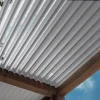 XL aluminum blade 27mm, length 2m, RAL9010 structured WHITE