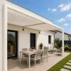 XL aluminum slat 27 mm, length 2.35 m, RAL 9010 textured WHITE