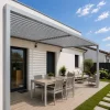 27mm Aluminum XL Blade, 3m length, RAL9006 structured ALUMINUM GREY