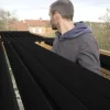 Installation of RAL 9005 aluminum slats on SUNDIY mechanisms