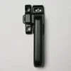 SUNDIY Black Aluminum Locking Handle in Closed Position