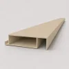 27mm XL Aluminium Slat, 2.35m Length, Sand Beige