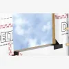 Grands sabots à ailes extérieures, gamme GLE ECONOMIQUE (développé 300mm, épaisseur 4mm, profondeur 90mm) - Réf. GLE340/32/4